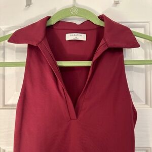 Babaton contour polo top